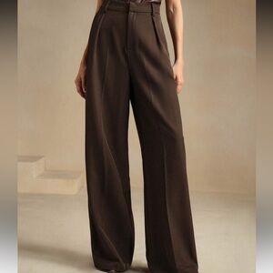 Wide leg dress pants